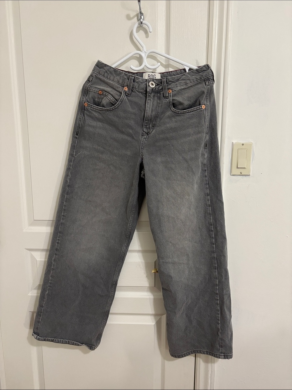 BDG Jaya Baggy Boyfriend Jeans Grey